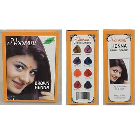 Untitled 1 min Noorani Hair Color (Brown Henna)